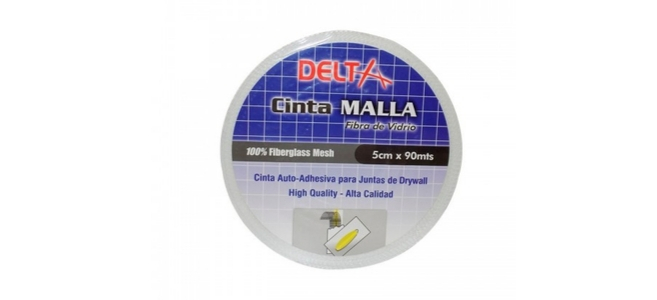 Cinta fibra DELTA, rollo 90m